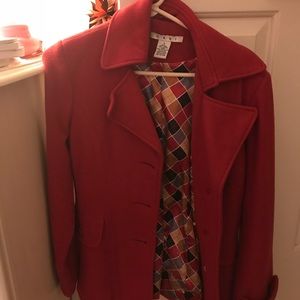 Red jacket